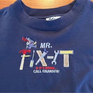 Vintage Navy “Mr. Fix-it” Sweatshirt